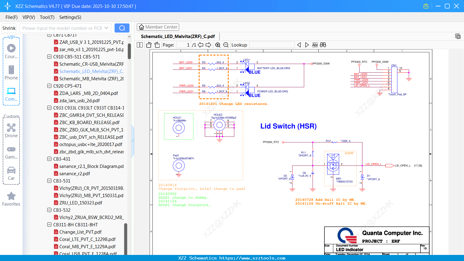 Laptop ACER Schematic_LED_Melvita(ZRF)_C